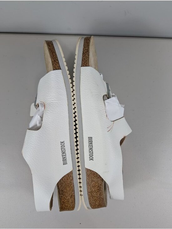 Birkenstock Milano sandals adjustable white straps men\'s size 13